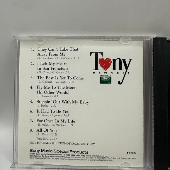 Tony Bennett The Bravo Card Collection CD - Picture 4 of 5